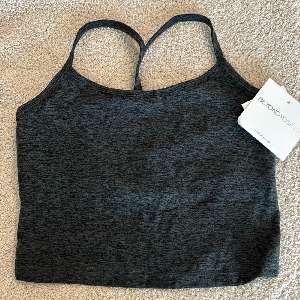 Beyond Yoga Slim Racerback Cropped Tank